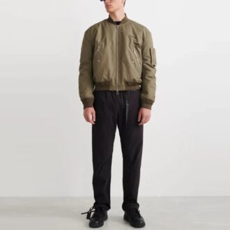 Off-White Herre SS22 Ensfarget Casual-bukser med rette ben, svart