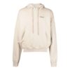 Off-White Herre SS22 Ensfarget Geometri Arrows Logo Trykk Beige