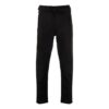 Off-White Herre SS22 Ensfarget Høy midje Rett ben Casual bukser/bukser Svart