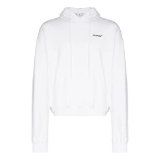 Off-White Herre SS22 Ensfarget kort casual langermet versjon hvit Off-White Herre SS22 Ensfarget kort casual langermet versjon hvit