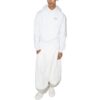 Off-White Herre SS22 Ensfarget kort casual langermet versjon hvit
