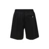 Off-White Herre SS22 Ensfarget Logo-trykk Elastisk linning Rette Shorts Vanlig versjon Svart