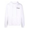 Off-White Herre SS22 Ensfarget Logo-trykk Hvit