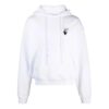 Off-White Herre SS22 Ensfarget Logo-trykk Langermet Versjon Hvit
