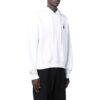 Off-White Herre SS22 Ensfarget Logo-trykk Langermet Versjon Hvit