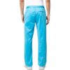 Off-White Herre SS22 Ensfarget Logo-trykk Rett Sportsbukser/Joggebukser Høst Slim Fit Blå