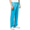 Off-White Herre SS22 Ensfarget Logo-trykk Rett Sportsbukser/Joggebukser Høst Slim Fit Blå