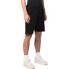 Off-White Herre SS22 Ensfarget Logo-trykk Rette Shorts Versjon Svart