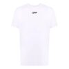 Off-White Herre SS22 Ensfarget Logo-trykk Rund hals Kort ermet Versjon Hvit T-skjorte