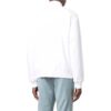 Off-White Herre SS22 Ensfarget Logo-trykk Rundhalset Versjon Hvit