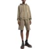 Off-White Herre SS22 Ensfarget Logo-trykk Stripe Hette Langermet Versjon Brun