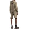 Off-White Herre SS22 Ensfarget Logo-trykk Stripe Hette Langermet Versjon Brun