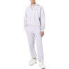 Off-White Herre SS22 Ensfarget med pilemønster, hette og lange ermer, lys lilla