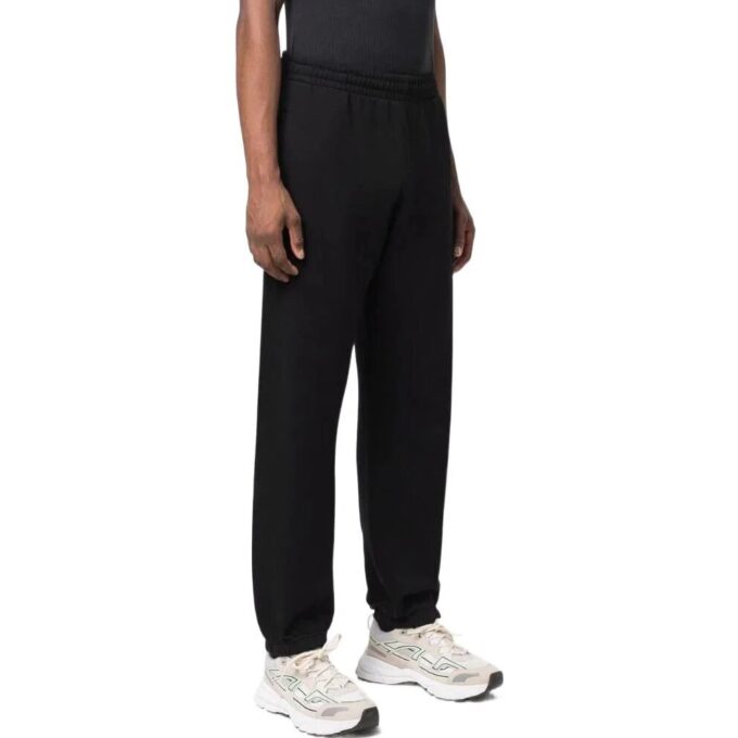 Off-White Herre SS22 Ensfarget med pilemønster, sportsbukser/joggebukser, svart