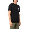 Off-White Herre SS22 Ensfarget pil-logo Rund hals Shorts Versjon Hvit T-skjorte