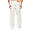 Off-White Herre SS22 Ensfarget Rett Casual Bukser/Lange Bukser Hvit