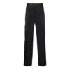 Off-White Herre SS22 Ensfarget Rett Casual Bukser/Lange Bukser Svart