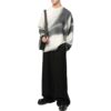 Off-White Herre SS22 Ensfarget Rett Casual Bukser/Løs Passform Svart