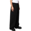 Off-White Herre SS22 Ensfarget Rett Casual Bukser/Løs Passform Svart