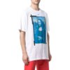 Off-White Herre SS22 ensfarget rundhalset kortærmet versjon hvit T-skjorte
