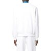Off-White Herre SS22 Ensfarget Rundhalset Langermet Versjon Hvit