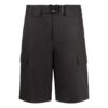 Off-White Herre SS22 Ensfarget Spenne Stor Lomme Cargo Rett Shorts Løs Passform Svart