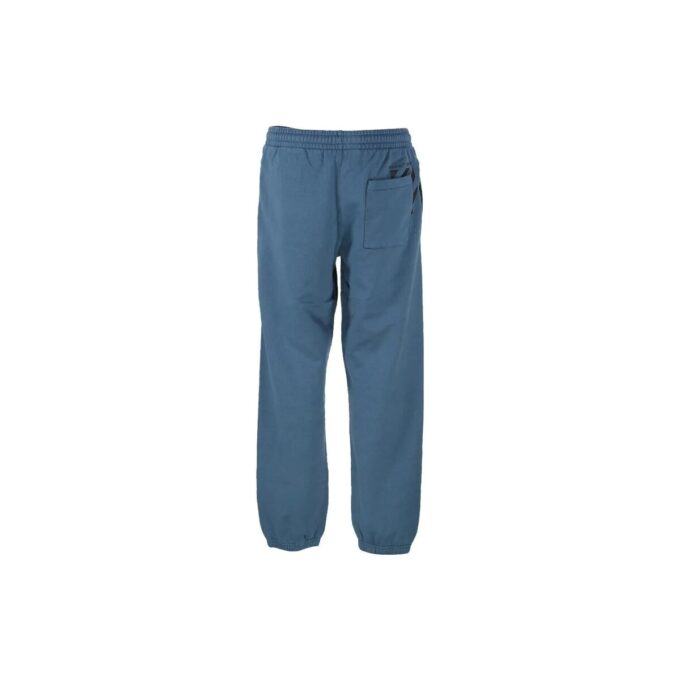 Off-White Herre SS22 Ensfarget sportsbukser/joggebukser med elastisk linning Blå