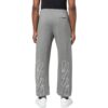 Off-White Herre SS22 Ensfarget Stripe Snøring Sportsbukser/Joggebukser Løs Passform Grå