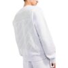 Off-White Herre SS22 Ensfarget Stripe-trykk Rund hals Langermet versjon Hvit