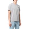 Off-White Herre SS22 ensfarget T-skjorte med logo-trykk, rund hals og korte ermer