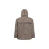 Off-White Herre SS22 Geometri Fulltrykk Glidelås Hettejakke Løs Passform Beige