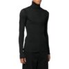 Off-White Herre SS22 Helvet Ribbet Slim Fit Ullgenser Svart