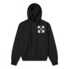 Off-White Herre SS22 Kangaroo Pocket Arrow Large Autumn Black