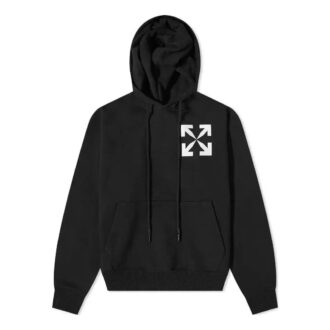 Off-White Herre SS22 Kangaroo Pocket Arrow Large Autumn Black Off-White Herre SS22 Kangaroo Pocket Arrow Large Autumn Black