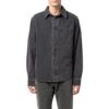 Off-White Herre SS22 Langermet Denim-skjorte med revers, grå