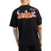 Off-White Herre SS22 Logo Alfabet-trykk Kortærmet Svart T-skjorte