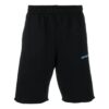 Off-White Herre SS22 Logo Arrows-trykk Casual Rette Shorts Løs Passform Svart