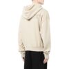 Off-White Herre SS22 Logo brodert bomull med hette og lange ermer, khaki