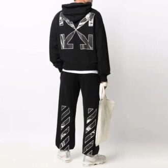 Off-White Herre SS22 Logo Svart Off-White Herre SS22 Logo Svart