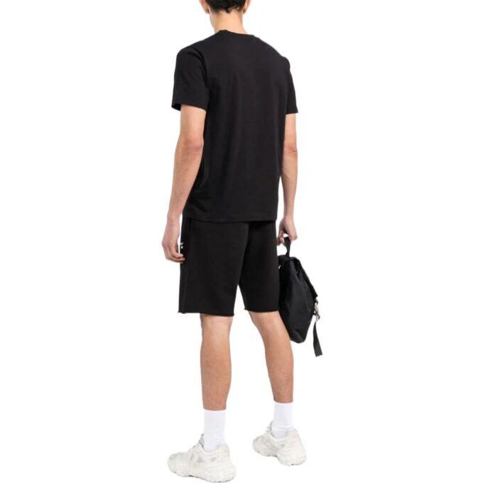 Off-White Herre SS22 Logo-trykk Casual Shorts Versjon Svart