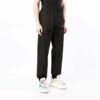 Off-White Herre SS22 Logo-trykk Diagonale striper Bundle Feet Sportsbukser/Joggebukser Svart