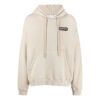 Off-White Herre SS22 Logo-trykk Løs passform Beige