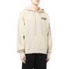 Off-White Herre SS22 Logo-trykk Løs passform Beige
