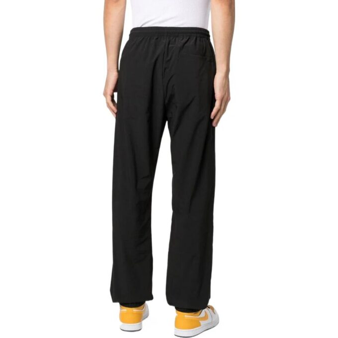 Off-White Herre SS22 Logo-trykk Rette sportsbukser/Joggebukser Svart