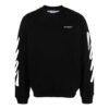 Off-White Herre SS22 Logo-trykk Rund hals Svart