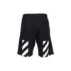 Off-White Herre SS22 Logo-trykk Sportsshorts Versjon Svart