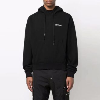 Off-White Herre SS22 Logo-trykk Svart Off-White Herre SS22 Logo-trykk Svart