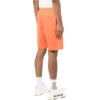 Off-White Herre SS22 Merke-logo-trykk Elastisk linning Rette Shorts Vanlig versjon Oransje