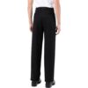 Off-White Herre SS22 Midt i livet Ensfarget Rett Casual Bukser/Lange bukser Versjon Svart