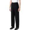 Off-White Herre SS22 Midt i livet Ensfarget Rett Casual Bukser/Lange bukser Versjon Svart